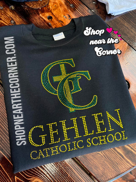 Gehlen Catholic- Rhinestone Sweater